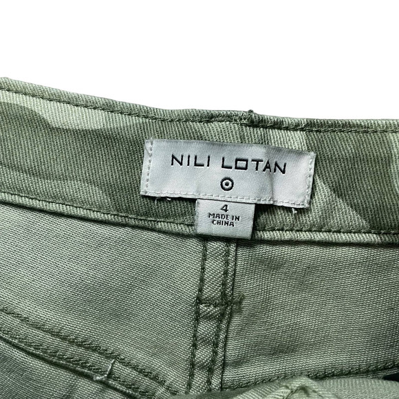 NILI LOTAN for TARGET Women's Camo Print High-Rise Ankle Skinny Jeans NWT Size 4 - Picture 4 of 9